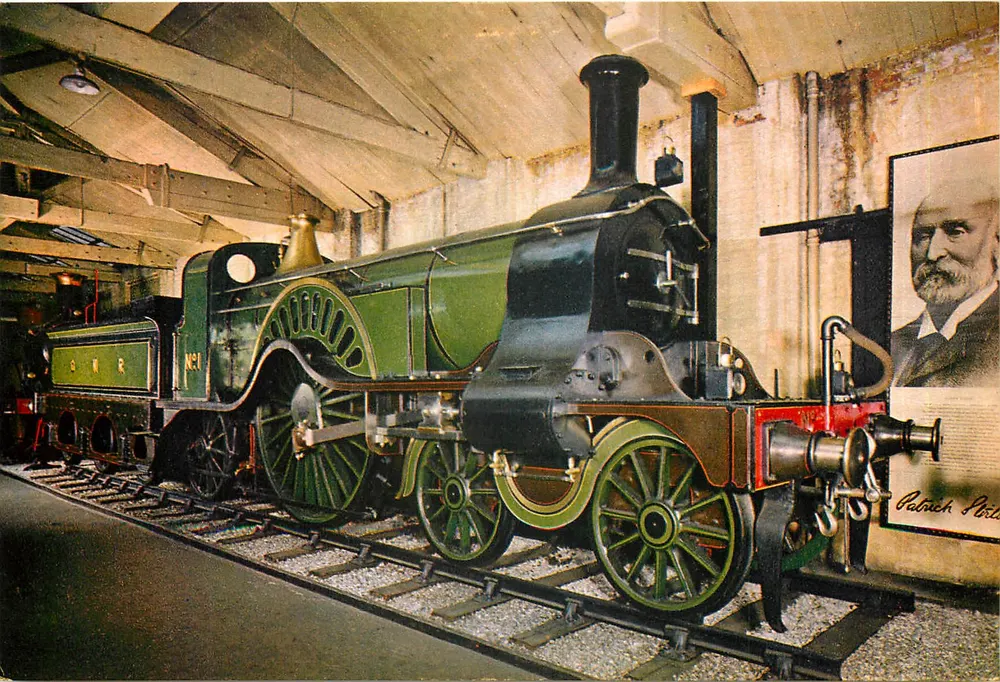 Locomotive No. 1 Great Northern Railway — à l'effigie de Patrick Stirling — éditée par J. Arthur Dixon - Recto