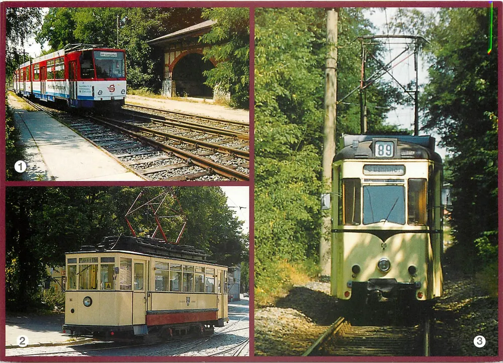 Trams de Strasbourg — Tatra KT8-D5, Historique TW 16, Reko TW 07 — Strasbourg Eisenbahn GmbH - Frente