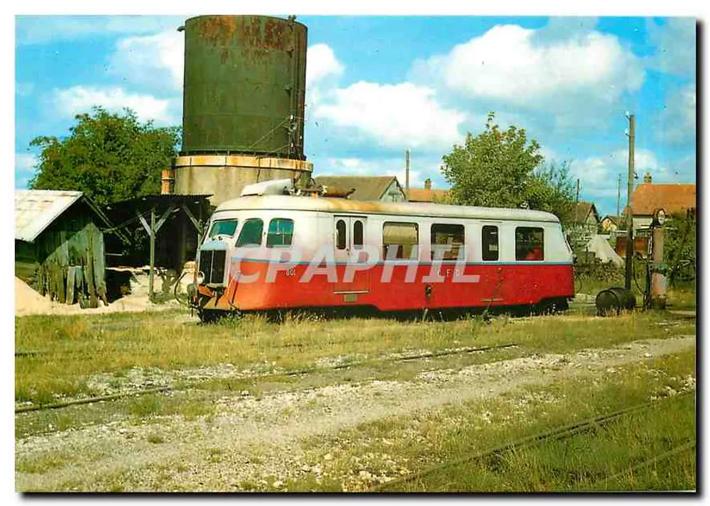 Autorail Billard A801 — Départementale Eisenbahnen von Seine-et-Marne — N° 61 - Vorderseite