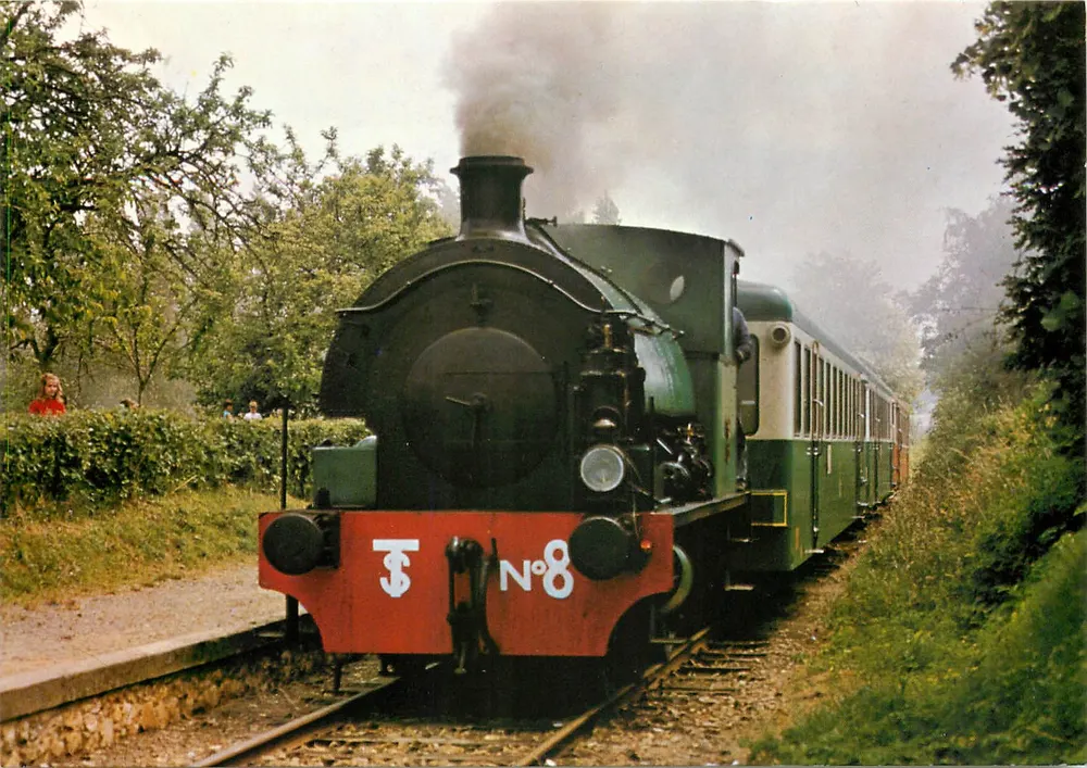 Locomotiva 020 T Bagnall — Ferrovia Turistica della Sarthe — Stazione di Connerre - Recto
