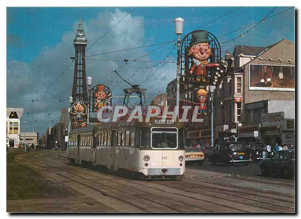 Blackpool — Tramway et Tour de Blackpool — Mumbles Railway Publishing Ltd - Recto