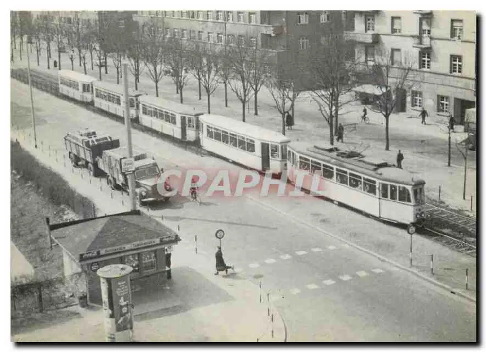 Tramway de Mannheim — Oberreinische Eisenbahn-Gesellschaft — Schwarz-Verlag - Recto