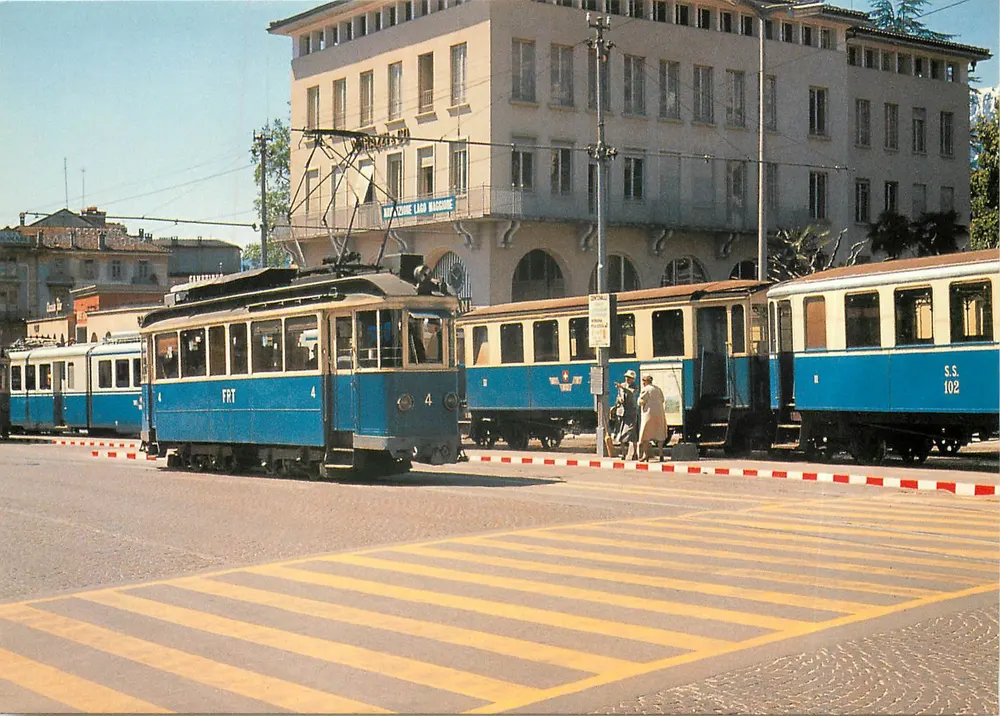 Locarno — Tramways FRT — Verlag Andreas Wittwer - Frente