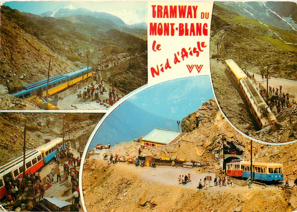 मॉंट-ब्लांक ट्रैमवे - एगल के घोंसला - एड. जे. सेलार्ड, 13, इकोनोमी रोड, चमोनिक्स - आगे