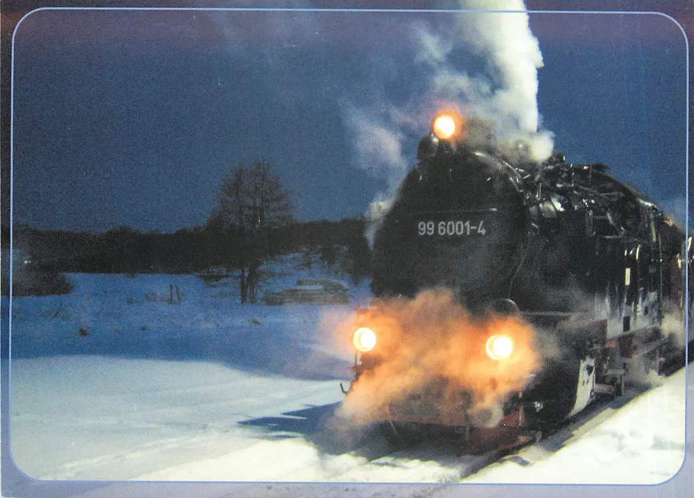 Dampflokomotive 99 6001-4 — Harzer Schmalspurbahnen — Originalausgabe - Vorderseite