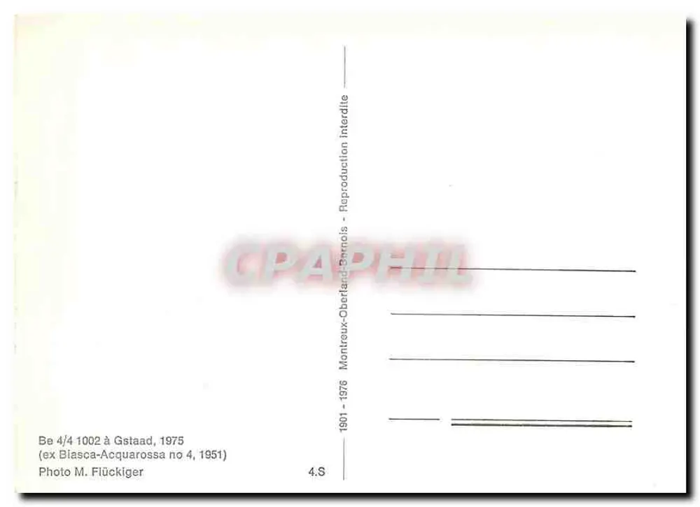 बी 4/4 1002, ग्स्टाड में — 1975 — फोटो मिस्टर फ्लूकिगर - पीछे