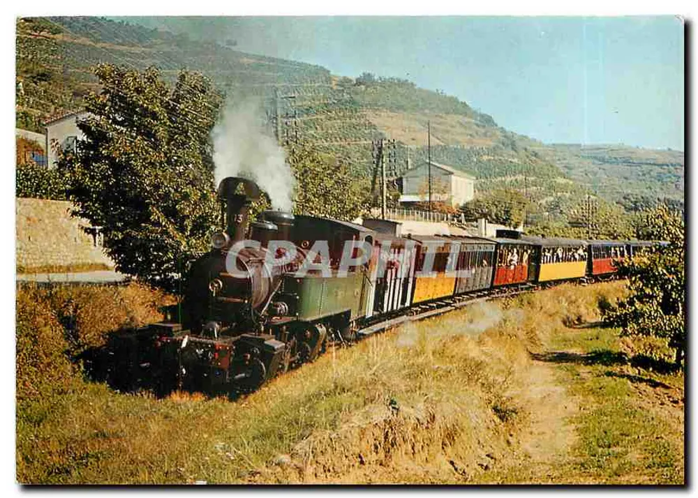 Dampfzug — Eisenbahn des Vivarais — Verlag Couleurs Naturelles - Vorderseite