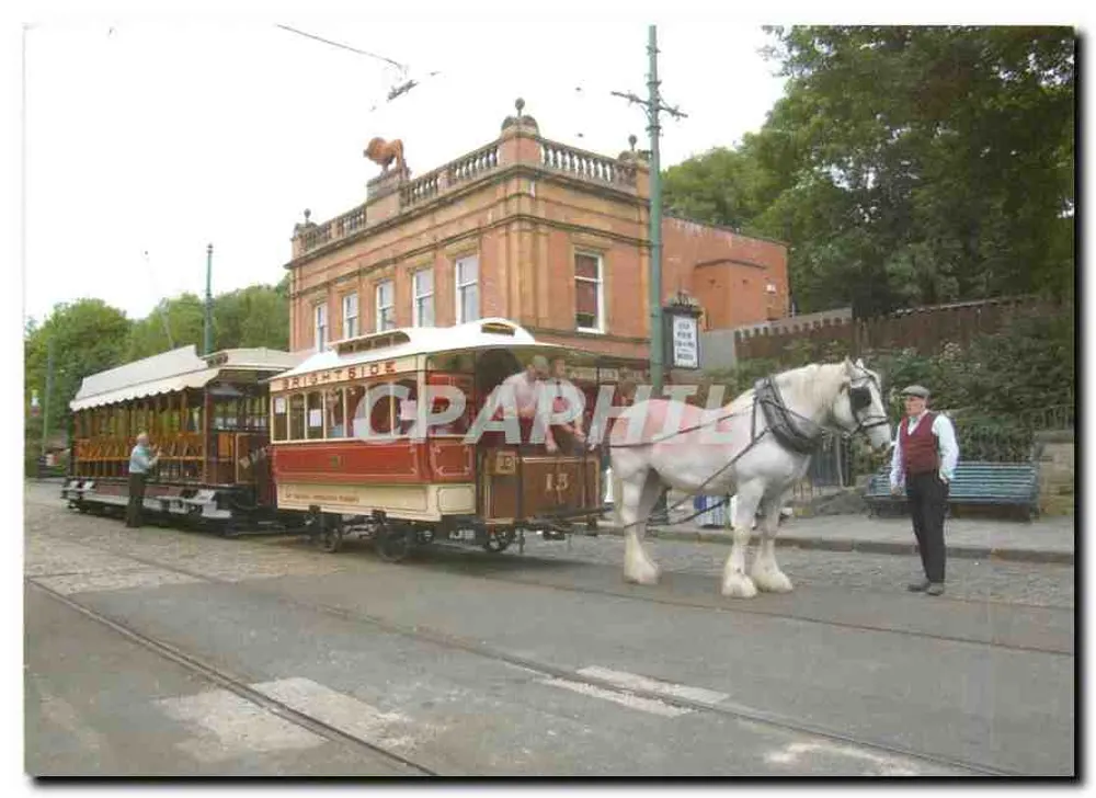 Crich Tramway Village — Heimat des National Tramway Museums — National Tramway Museum - Vorderseite