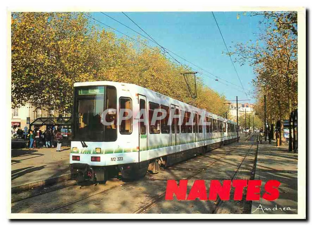 Tramway M2 323 em Nantes — NANTES — Éditions Andréea - Frente