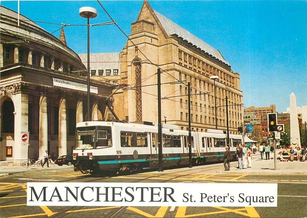 Manchester — Praça de São Pedro — Dennis Print & Publishing - Frente