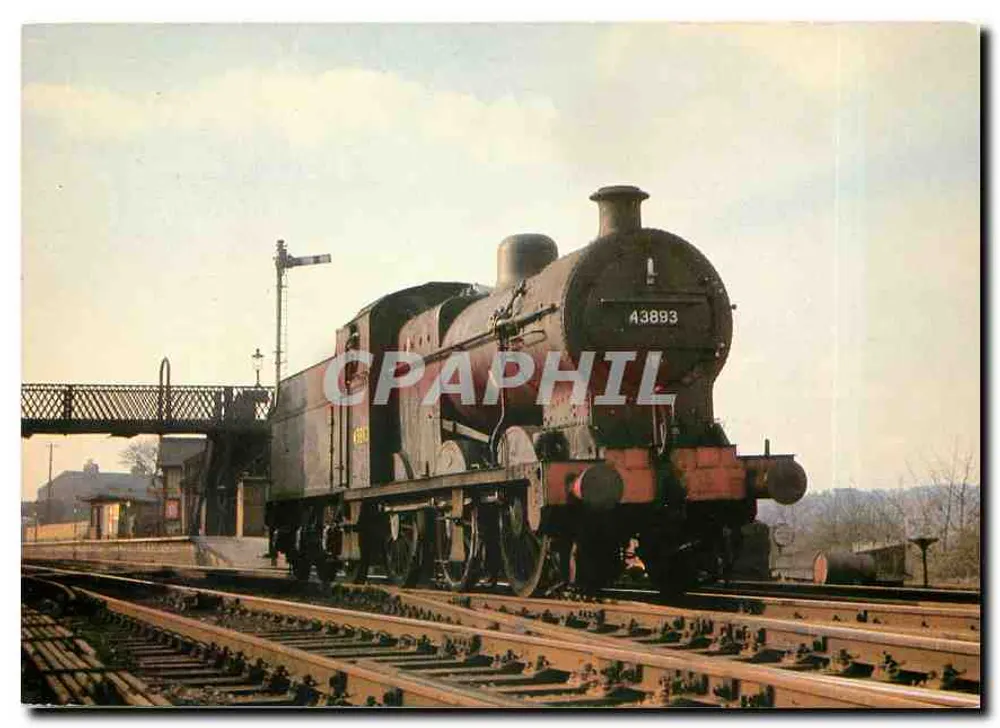 Fowler 4F 0-6-0 em Clifton Junction — Fotografia de Robert Adley — No. 2 de um conjunto de 15 - Frente