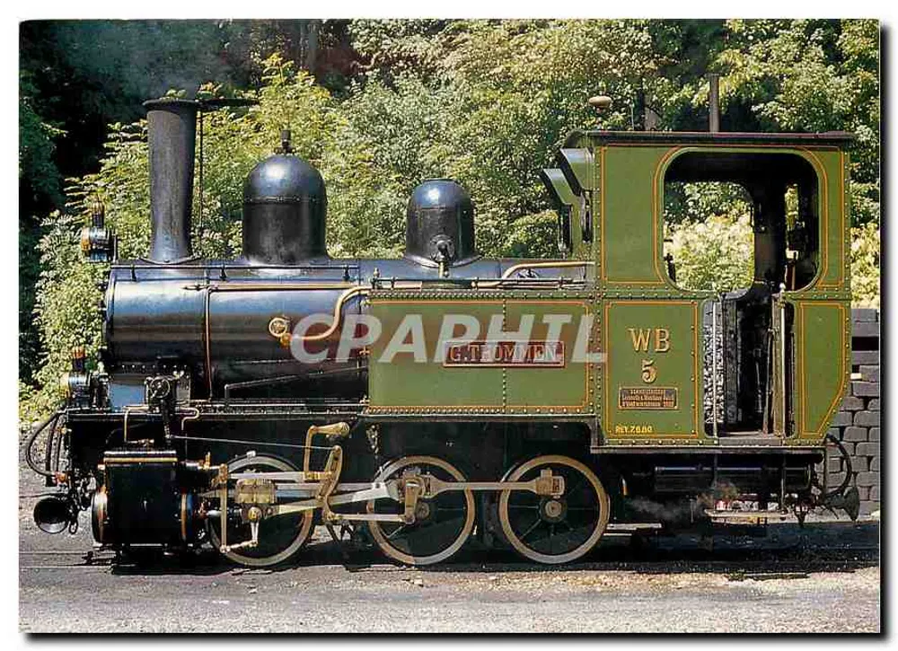 Locomotive G 3/3 5 "Gedeon Thommen" — Waldenburgerbahn (WB) — MINIREX AG, CH-6002 Luzern - Recto