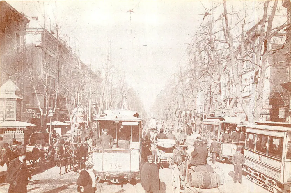 मार्सिले — कोर्स बेलसूंस के लगभग 1905 — संस्करण एम.टी.यू.आई.आर. - आगे
