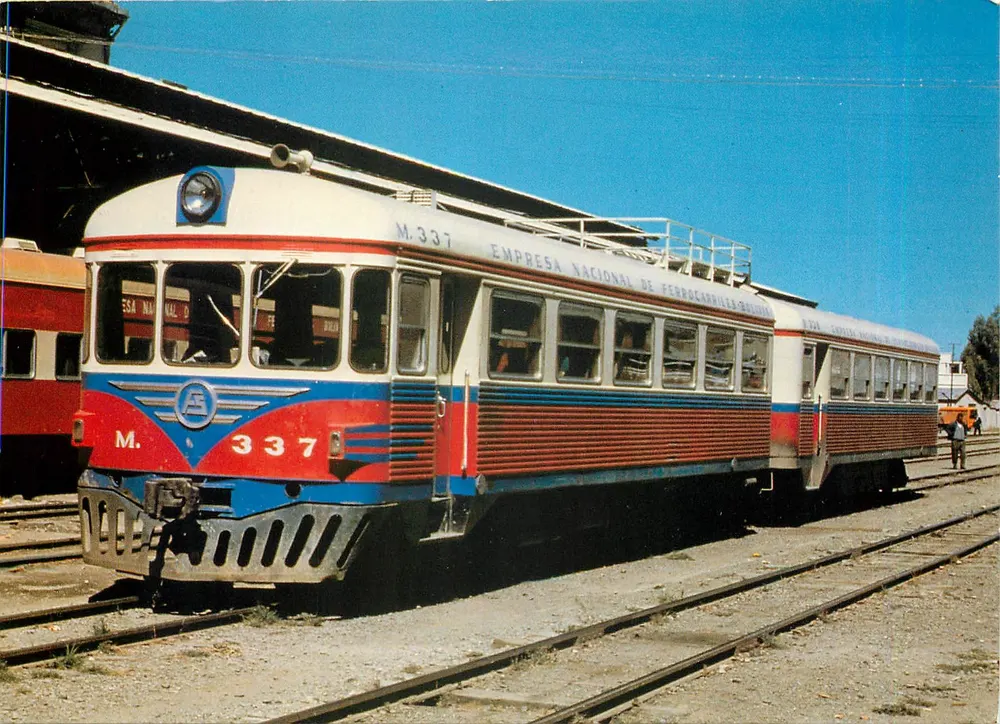 Zug M.337 — Empresa Nacional de Ferrocarriles Boliviana — La Paz - Vorderseite