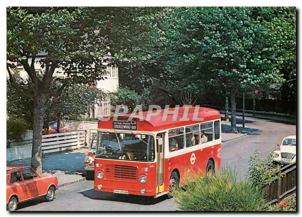 बस C11 हैम्पस्टेड — ब्रिस्टोल LHS 'BS' प्रकार — लंदन ट्रांसपोर्ट - आगे