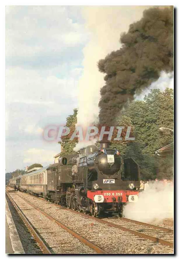 Dampfzug 230 G 353 — Spezialzug "I.F.C." — International Ferroviaire Club - Vorderseite