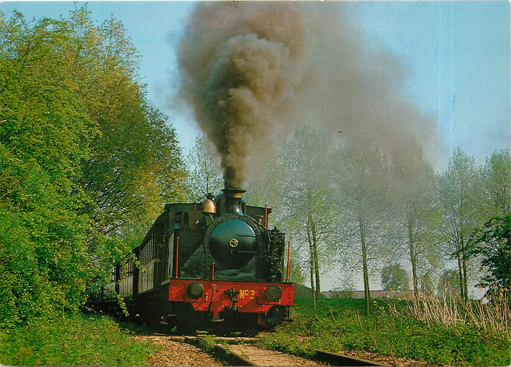 Trem a vapor n°3 — Goess-Borsele - Frente