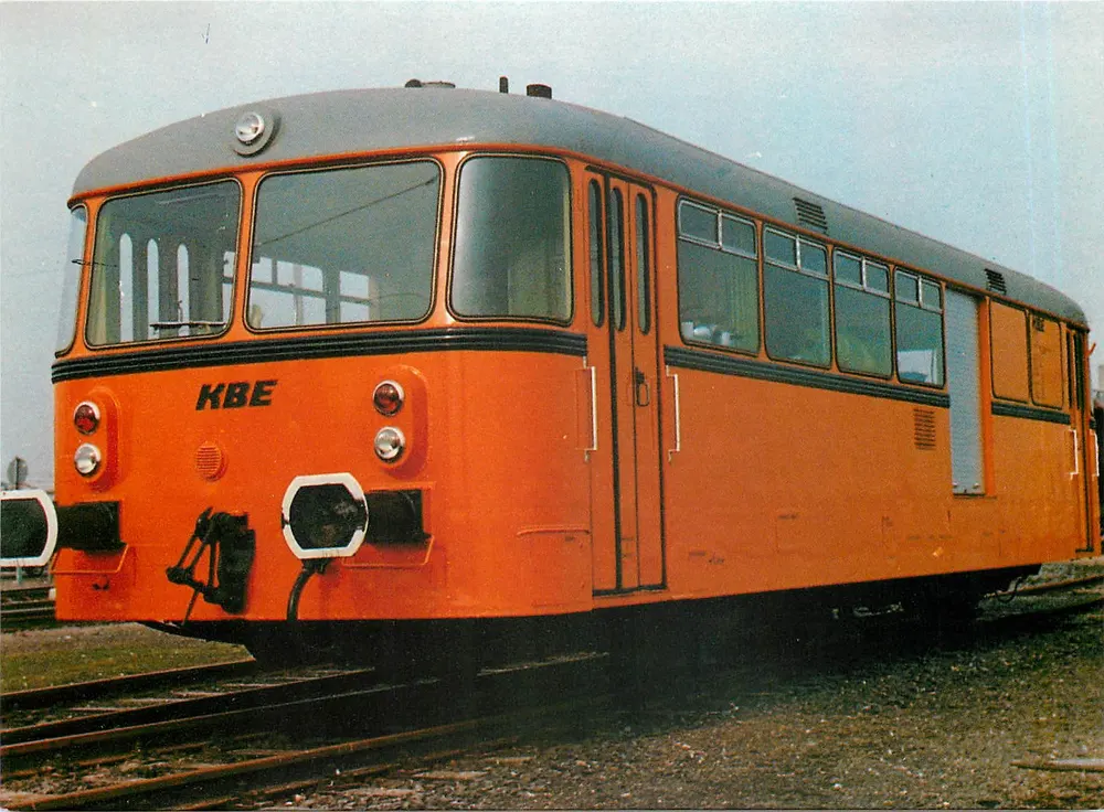 Tramway KBE — Diesel-train VT 98 — Kölner Verkehrs-Betriebe AG - Recto