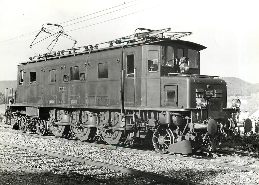 Elektrischer Lokomotive Ae 3/6 — Serie 10601-10714 — Photo SBB/CFF - Vorderseite