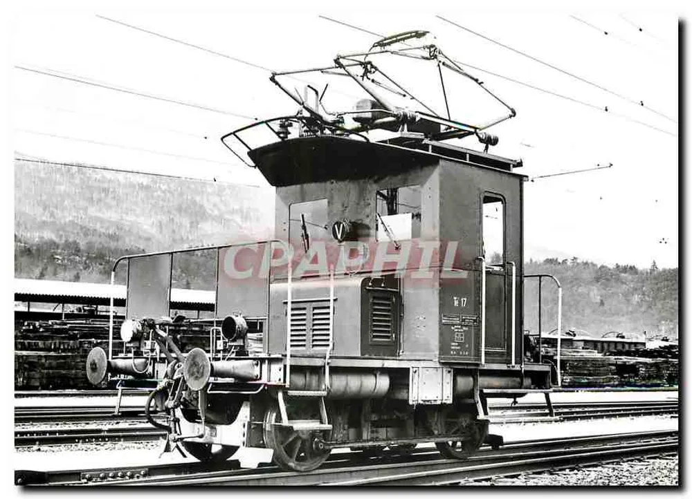 Locomotiva elétrica Te 1-60 — SBB-CFF — n° 119 - Frente