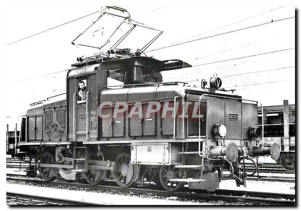 A locomotiva elétrica SBB CFF 16301 — Série 16301/16302 — Editora SBB/CFF, n° 111 - Frente