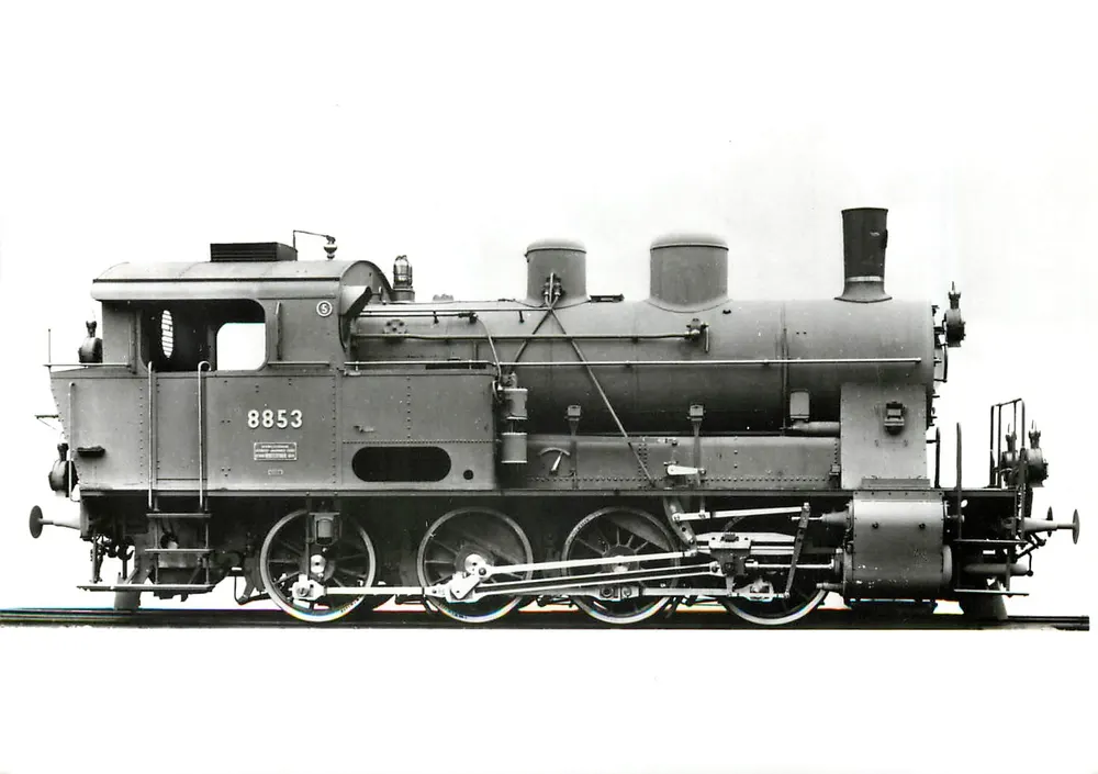 Locomotora E 4/4 — SBB/CFF — Serie 8853 — Foto SBB/CFF - Anverso