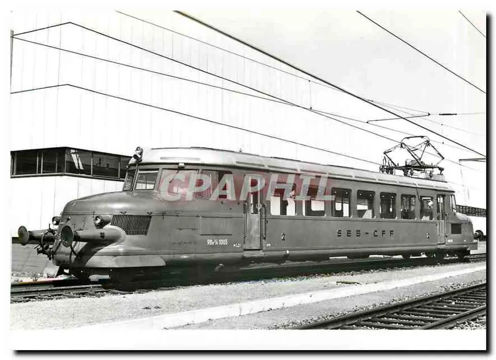 Automotriz leve SBB-CFF RB 2/4 1003-07 — SBB-CFF — Foto n°57 - Frente