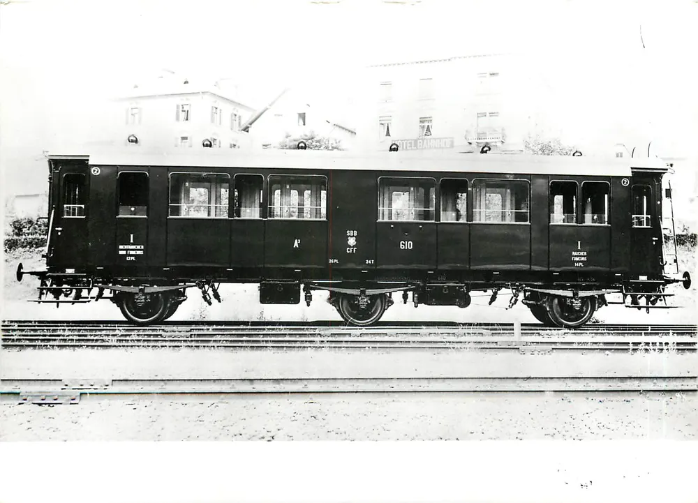 Carro a tre assi A³ 601-620 — SBB — N. 305 - Recto