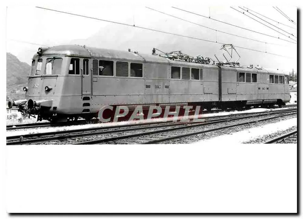 A Electrolocomotiva Ae 8/14 11852 — St. Gotthard — Foto SBB/CFF - Frente