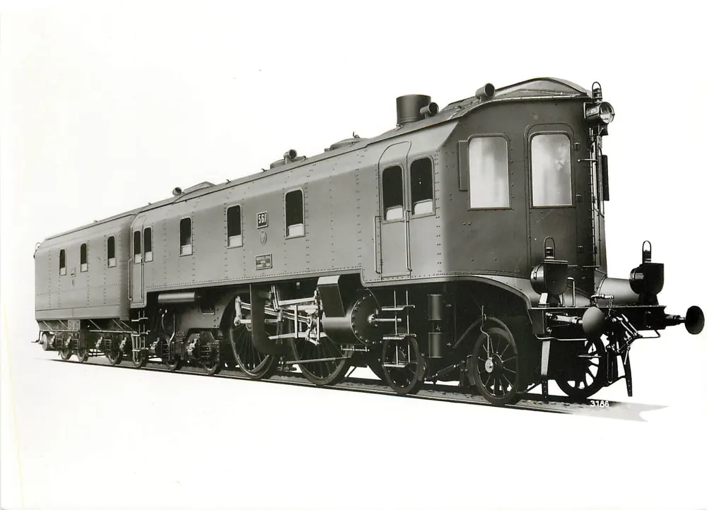 Dampflokomotive der Preußen — Schnellzug-Lokomotive S 9 'Alttona 561' — Deutsche Gesellschaft für Eisenbahngeschichte - Vorderseite