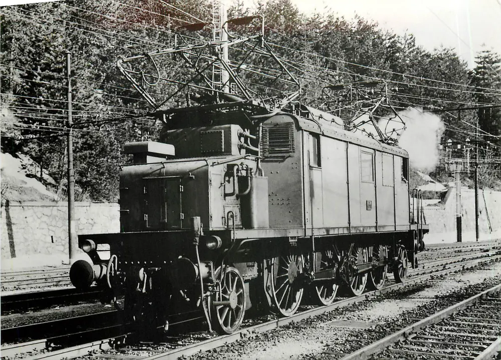 Lokomotive E 432 006 — 1'D1' - d 2 k — Italienische Staatsbahn — Lokomotivfabrik Breda 1928 — éditeur: Buchhandlung im Deutschen Museum, München - Recto