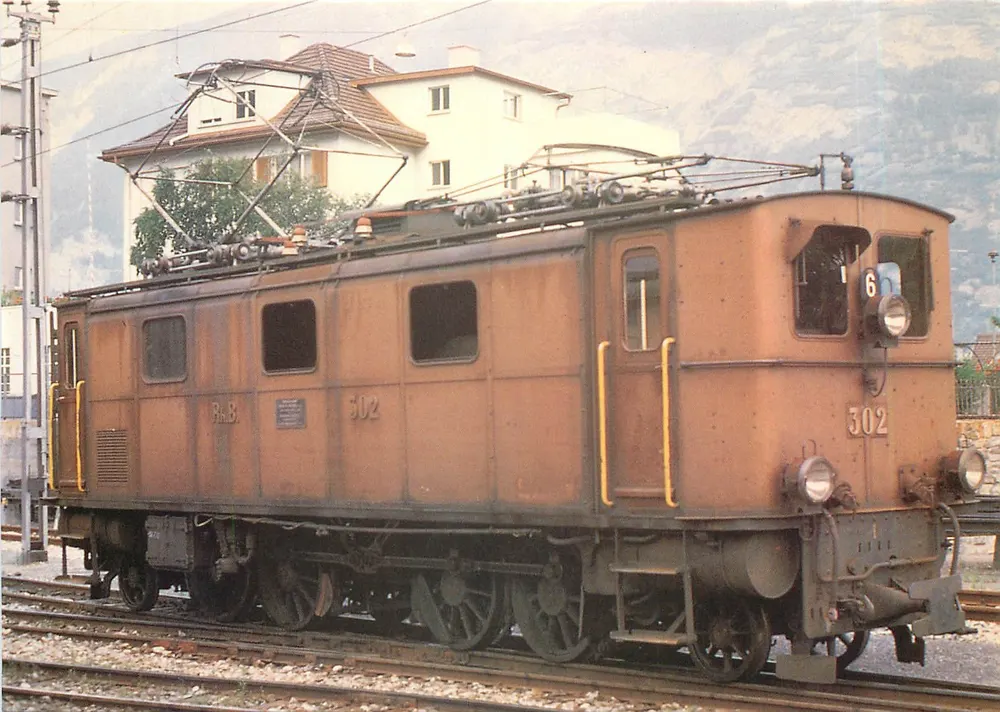 जी 4/6 302, प्रोटोटाइप — कोईरे में — बीवीए, अलॉय-फॉउक्स 93, 1018, 116.1 आरएचबी - आगे