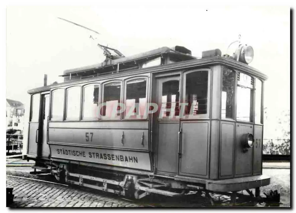Tramway n°57 — Städtische Strassenbahn Zürich — Verlag: Verein Tram-Museum Zürich - Vorderseite