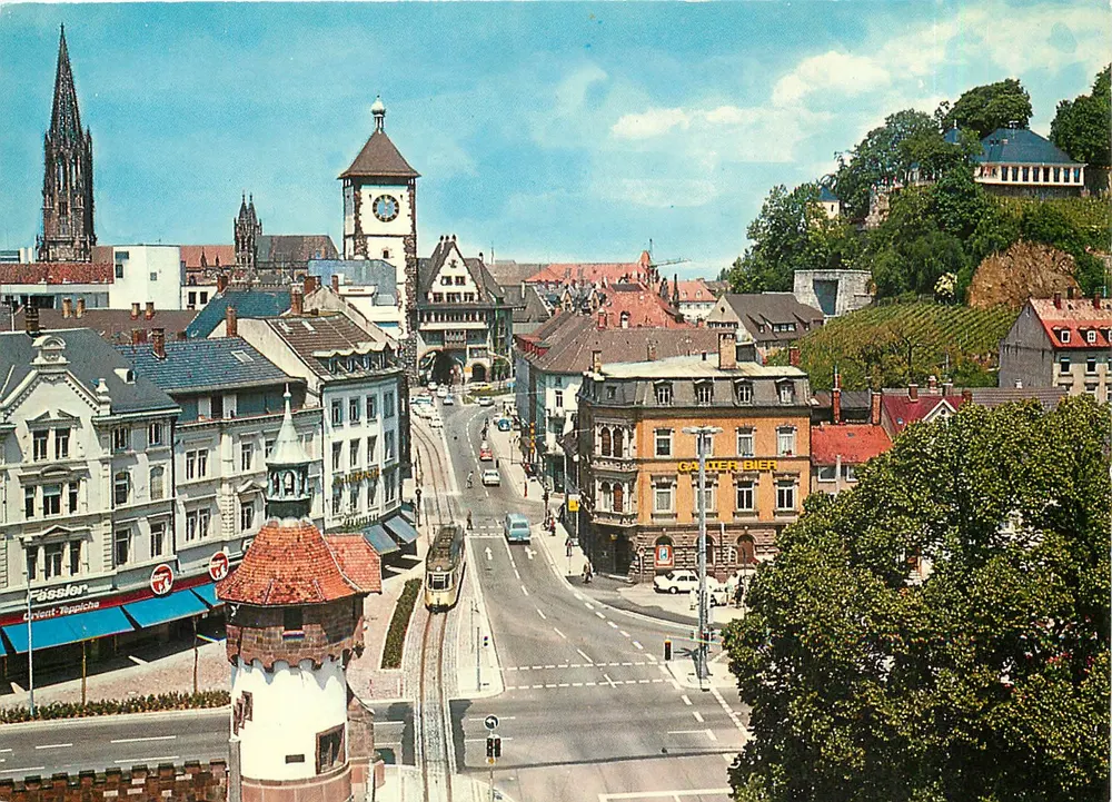 Freiburg im Breisgau — Münster-Schwabentor-Greiffenegg-Schlößle — Bildverlag Freiburg im Breisgau - Voorkant