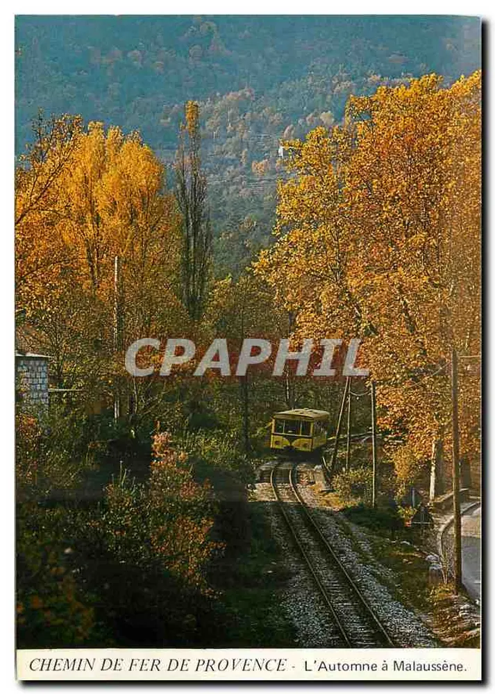 O Outono em Malaussène — Ferrovia da Provença — Edições J. Chaussois - Frente