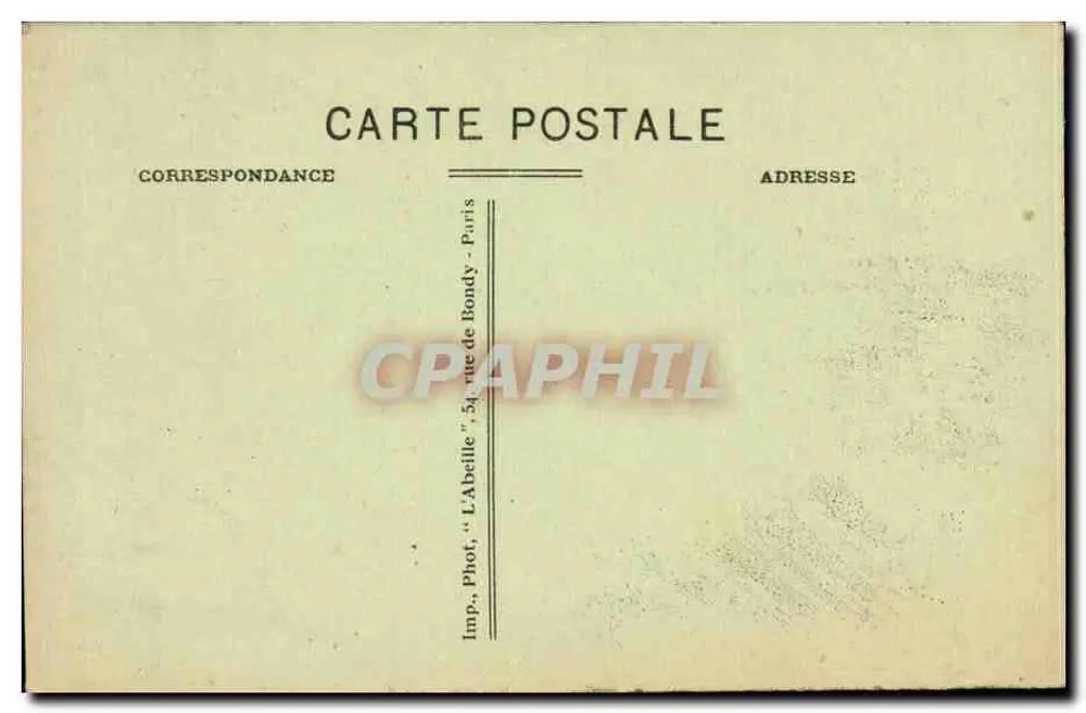 Neuilly-sur-Seine - Oever van de Senne - De Brug — uitgever L'Abelle, Parijs, n°38 - Achterkant