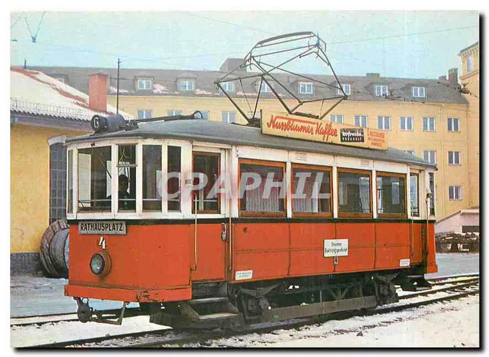 Tramway in Gmunden — erste österreichische elektrische Linie — Verlag GM 4, 1913 - Vorderseite