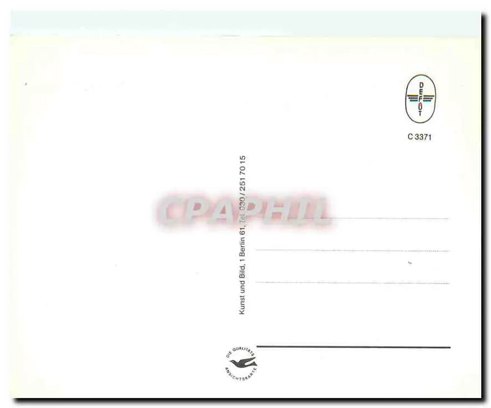 लिच्टेनराडे में ट्रेन - बर्लिन, संख्या C 3371 - पीछे