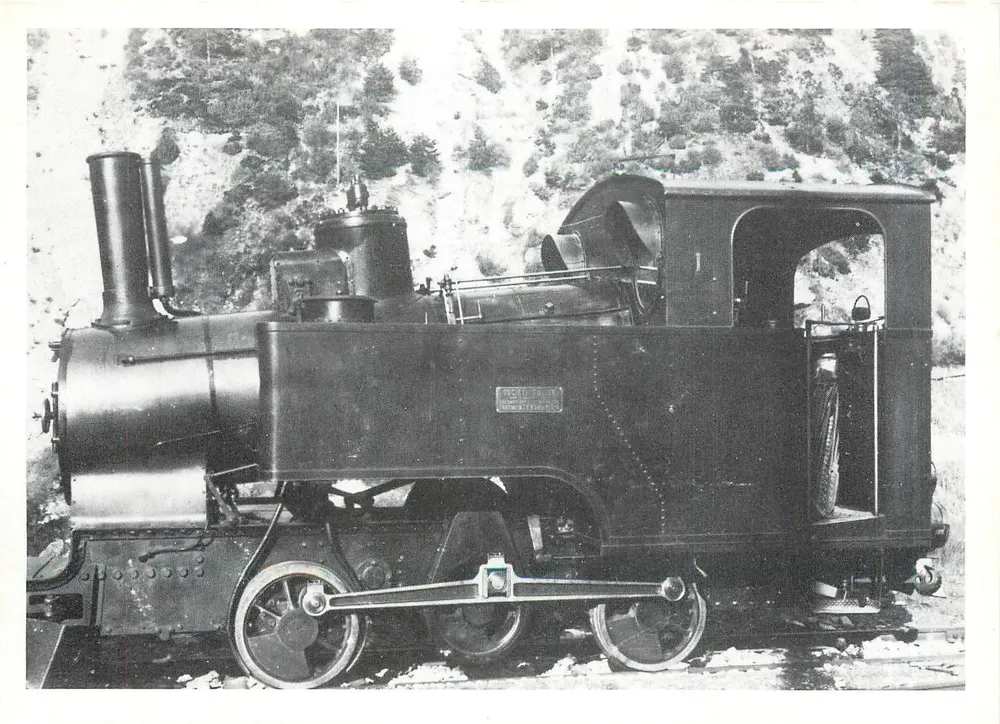 Steam Locomotive SLM HG 2/2 — CH 1860 Aigle — Editions « Revue des Amis du Rail » - Front
