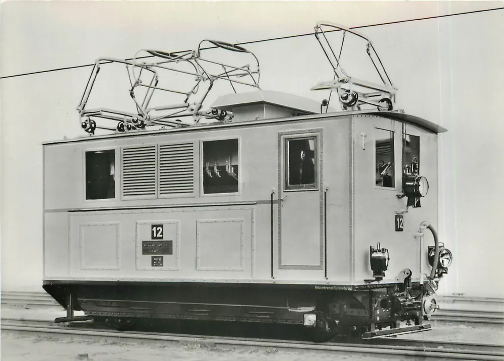 Zahnrad-Lokomotive Nr. 12 — Bayerische Zugspitzbahn — Deutsche Gesellschaft f. Eisenbahngeschichte e.V. - Recto