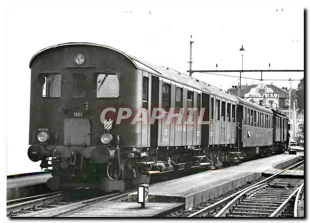 SBB-CFF के स्वचालित ट्रेन - 4/4 के साथ कमांड कार ABt 1961 - SBB/CFF के फोटो संख्या 203 - आगे