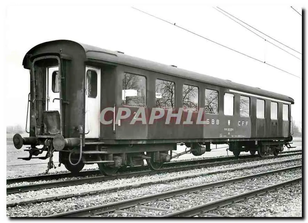Trem de passageiros SBB-CFF — vagão 588 — editor SBB/CFF, n° 2900 - Frente