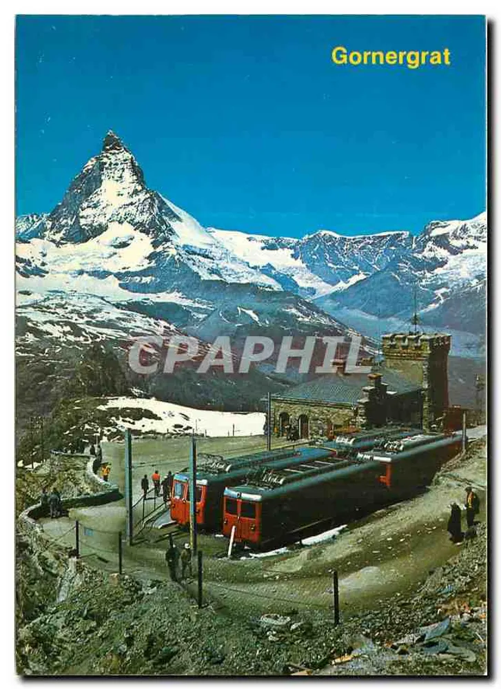Gornergrat — estação de trem — Rud. Suter AG, Zermatt - Frente