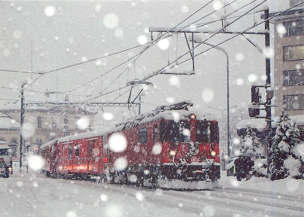 Chur GR — Regionalzug Chur-Arosa der Rhätischen Bahn — Andreas Wittwer - Recto