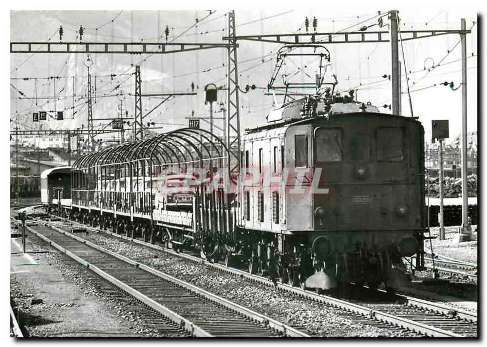 वाहनों के लिए ट्रेन-शटल — गॉथर्ड / सिम्पलॉन — SBB-CFF फोटो संख्या 213 - आगे