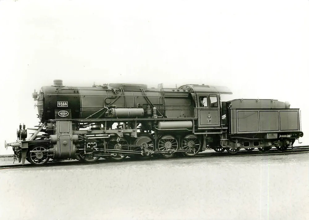 Frachtfahrzeuglokomotive G 12 "Münster" — n° 5566 — Deutsche Gesellschaft für Eisenbahngeschichte e.V., Karlsruhe - Vorderseite