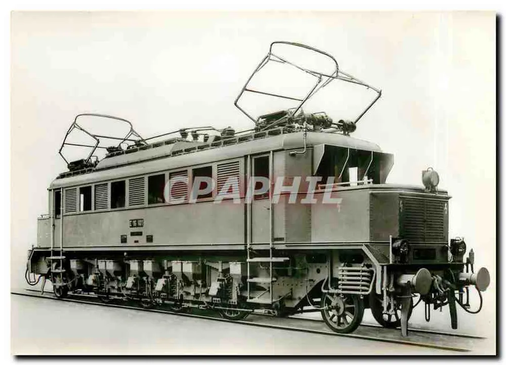 Schnellzug-Lokomotive E 16 101 — Deutsche Reichsbahn — éditeur Deutsche Gesellschaft für Eisenbahngeschichte e.V. - Recto