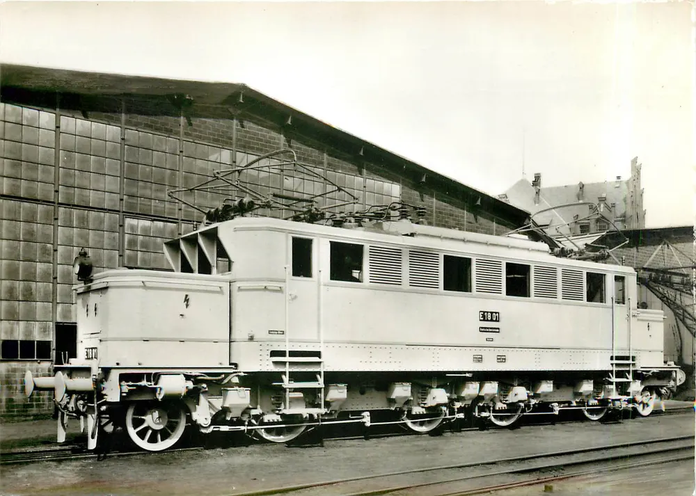 Lokomotive E 18/01 — (später E 15/01) — Deutsche Reichsbahn / A. Borsig Werke - Recto