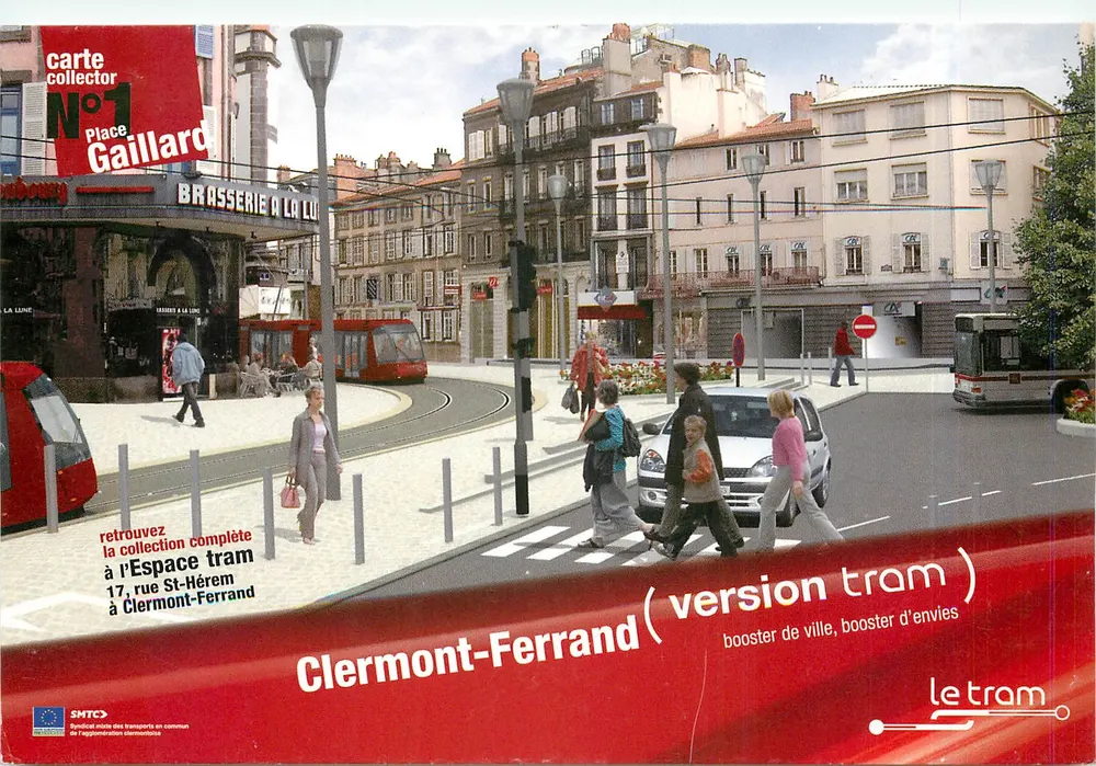 Piazza Gaillard — progetto della metropolitana — edizione collector N°1 - Recto