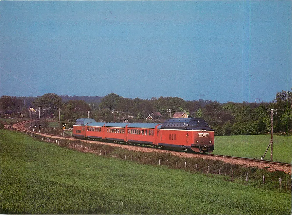 Train SJ Y3 1265 — Vekerum, Sweden — Lidingö, Sweden - Recto